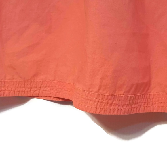 J Crew Coral Size 0 Ruffle Trim Spring Dress - Picture 6 of 8